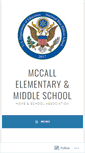 Mobile Screenshot of mccallschool.org