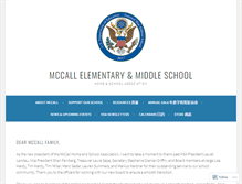 Tablet Screenshot of mccallschool.org